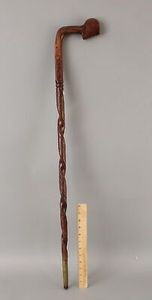 ไม้เท้าไม้ธรรมชาติสำหรับผู้สูงอายุที่มีที่วางหลายรูปร่างและการบำบัดฟื้นฟู - Product Image 6