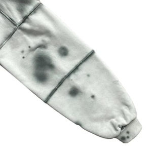 Sudadera con Capucha de Algodón de Alta Calidad, Estilo Vintage, Lavado Ácido, Decolorado al Sol, Corte Holgado, Gruesa, Informal, para Hombre, Personalizable OEM - Product Image 4