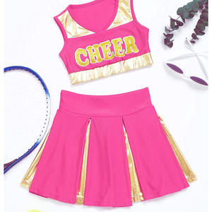 ชุดเชียร์ลีดเดอร์สำหรับเด็กผู้หญิงไปโรงเรียนและคลับ - Product Image 3