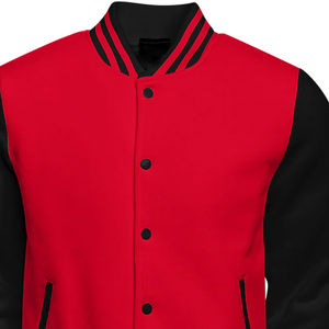 Chaqueta Universitaria Personalizada de Alta Calidad para Hombre, Estilo Moderno con Botones, Cómoda Ropa de Béisbol de Largo Diseño, Directo de Fábrica - Product Image 3