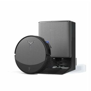 MEILLEUR PRIX pour l'aspirateur robot et serpillière ECOVACS DEEBOT T90 PRO OMNI, aspiration de 30 000 Pa, serpillière à rouleaux OZMO à nettoyage automatique instantané - Product Image 3