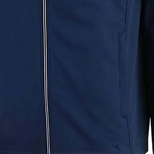 Veste Softshell en toile personnalisée 2026 pour hommes, 100% polyester, col montant, OEM, prix bas, hiver - Product Image 4