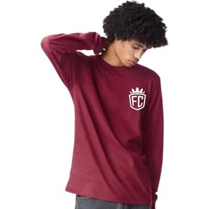 T-shirt classique à manches longues en coton pour homme, col rond, coupe décontractée, couleur unie, pour un usage quotidien, tee-shirt basique - Product Image 5