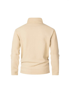 Sweat à capuche zippé vintage personnalisé pour homme, poche usée, molleton surdimensionné, sweat à capuche uni, taille XL ample pour l'automne - Product Image 6