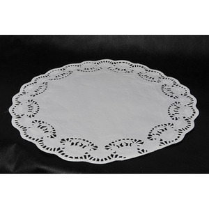 Napperons ronds en papier de 39 cm, 250 pièces, B2B - Product Image 1