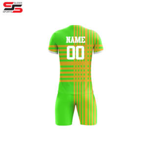 Uniformes de fútbol personalizables con colores y materiales personalizables en varias opciones para equipos y jugadores - Product Image 2