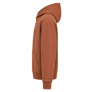 Sweat à capuche personnalisé pour homme, coupe droite, épais, en molleton de coton, avec épaules tombantes, poche, respirant, style streetwear hiver - Product Image 6