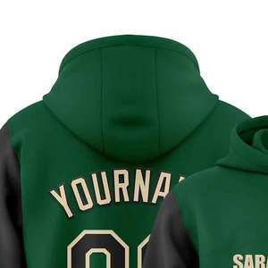 Chaquetas Universitarias de Lana con Bordado Chenille para Hombre, Chaquetas Vintage con Mangas de Cuero, Chaquetas Varsity para Hombre - Product Image 5