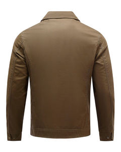 Chaqueta Bomber de Algodón Casual para Hombre, Precio al por Mayor, Logotipo Personalizado OEM, Talla Grande, Impermeable, Transpirable, con Cremallera, Abrigo de Invierno 2026 - Product Image 6
