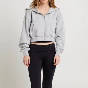 Logotipo personalizado de alta calidad de poliéster de manga larga Fitness entrenamiento deportes desgaste cuarto de cremallera 1/4 pulóver Golf sudadera para mujer - Product Image 4