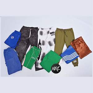 Venta al por mayor de ropa de calle personalizada de algodón pesado apilado acampanado correas laterales pantalones de pierna ancha pantalones de chándal para hombres y trosars - Product Image 5