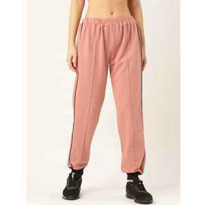 กางเกงวอร์มผ้าฟลีซทรงโอเวอร์ไซส์สำหรับผู้หญิง สัมผัสนุ่มสบาย เหมาะสำหรับใส่ลำลอง ออกกำลังกาย หรือใส่เที่ยวกลางแจ้ง - Product Image 5