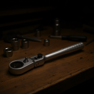 Clé à cliquet Facom 1/4'' ultra-compacte à tête flexible à 180° pour douilles 1/4'' série HX - Product Image 3