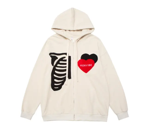 Sudadera con capucha de hombre de talla grande con logotipo personalizado de muestra gratis con sudadera de chenilla francesa bordada con capucha bordada - Product Image 4