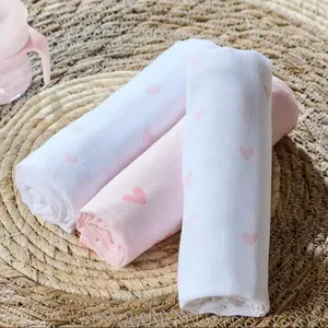 Baby Muslin Blankets Soft And Breathable Nappies For Infants
