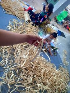 MEJOR VENTA Portavasos de bambú Vietnam Blue Lotus Hecho a mano Ecológico Mango fuerte Se adapta a varios tamaños - Product Image 6