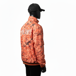 Veste coupe-vent pour homme en polyester imperméable 120 GSM avec panneau frontal et logo personnalisé par transfert thermique Veste coupe-vent pour homme - Product Image 3