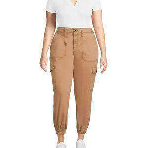 Pantalones Deportivos de Invierno para Mujer, Estilo Urbano, 67% Algodón, 33% Poliéster, Secado Rápido, Ecológicos, Cierre con Cordón en la Parte Delantera - Product Image 3