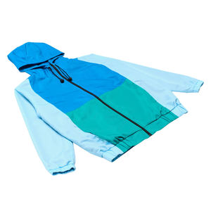 Chaqueta cortavientos de alta calidad para entrenamiento interior al aire libre a prueba de viento impermeable bordado chaqueta de colores contrastantes para hombres - Product Image 3