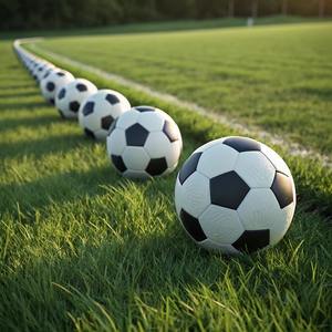 High Quality PU Synthetic Leather Soccer <b>Ball</b> Hand Machine Stitched Size 4 Official Custom <b>Weight</b> Print for Training Match - Product Image 2