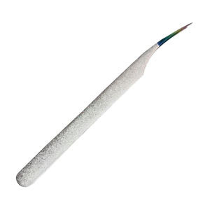 Pinzas de extensión de pestañas de acero inoxidable de alta calidad alemanas Aislamiento de punta redonda interior para uso de belleza de Tipo de Volumen - Product Image 4
