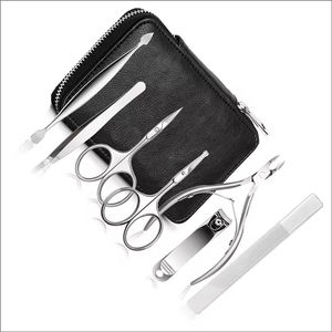 KAAMIR INSTRUMENTS Kit d'outils professionnel pour l'entretien quotidien des ongles, coupe-ongles en métal (4 en 1), logo personnalisé pour les mains et les pieds - Product Image 6