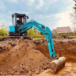 Mini-excavatrice SWE 35UF, moteur de 18 kW avec composants hydrauliques - Product Image 2