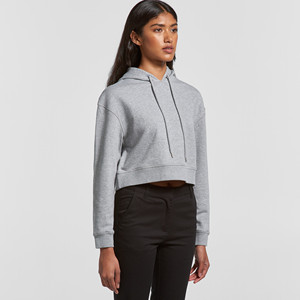 Vente en gros, Logo personnalisé, haute qualité, poids lourd, Pull-Over court, vêtements de rue, sweats à capuche pour femmes - Product Image 4