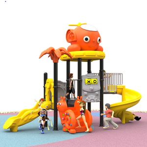 Giocattoli per bambini in plastica divertenti di buona qualità e costo-efficace parco giochi all'aperto - Product Image 1