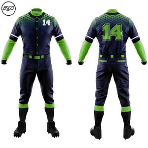 Uniforme de béisbol ligero, ropa deportiva de alta calidad con estampado de logotipo personalizado, el mejor diseño, Material 2022 poliéster - Product Image 3