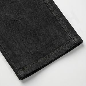 Pantalons en jean pour femmes de haute qualité, couleur personnalisée, décontractés, pour tous les jours, style streetwear, jeans à jambes larges, tendance, pantalons amples - Product Image 6