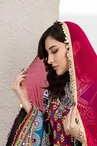 Vestidos Casuales de Estilo Afgano Más Vendidos, Diseño Simple/Bordado con Decoraciones de Botones de Encaje de Diamantes - Product Image 4