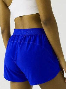 Shorts d'entraînement de gymnastique de yoga taille moyenne pour dames jupes de style de filles sexy chaudes shorts de sport respirants - Product Image 3