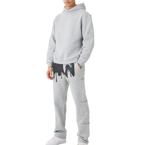 Survêtement d'entraînement à capuche de qualité supérieure pour hommes avec fonction respirante Conception d'impression de motifs personnalisés en différentes couleurs - Product Image 1