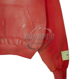 เสื้อฮู้ดแบบสวมหัวผ้าคอตตอนฟลีซสำหรับผู้ชายเสื้อฮู้ดแบบสวมหัวแห้งเร็วระบายอากาศได้ดีมีให้เลือกทุกขนาดสำหรับฤดูหนาวผลิตตามสั่ง - Product Image 2