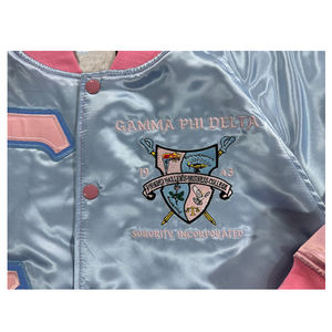 Vestes en Satin personnalisées pour hommes Baseball Satin Sports Team Jacket Whole Sale Rate 2025 Satin Jacket - Product Image 3