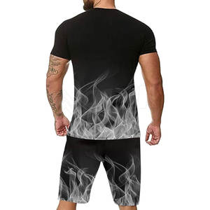 Fourniture directe d'usine en nouveau stock 2025 meilleure vente chemise d'entraînement et ensemble court de bonne qualité chemise d'entraînement et ensemble court - Product Image 4