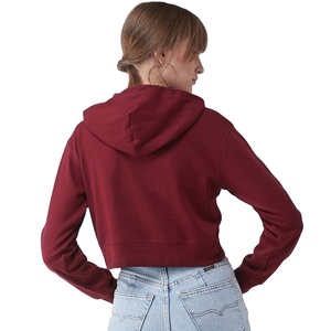 Sweats à capuche oversize zippés en crochet pour femme, collection automne 2025, personnalisables, respirants, 100 % coton, impression personnalisée de votre logo de marque, lot de 2 - Product Image 2