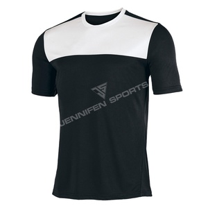 Camisetas de Manga Corta para Hombre, Estilo Retro, Corte Regular, Estampadas, Bicolor Negro y Blanco, para Deportes Casuales al Aire Libre, de Secado Rápido - Product Image 1