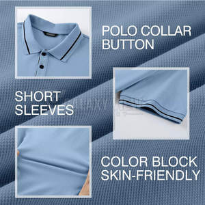 Camiseta Polo para Hombre, Nueva Llegada 2025, Ligera, de Alta Calidad, Estilo Casual, Último Diseño - Product Image 6