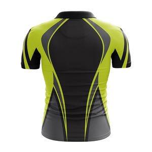 Logo personnalisé et impression pour hommes sublimation polos en coton, grande taille, qualité supérieure vêtements décontractés, sublimation polo pour hommes - Product Image 2