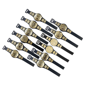 Cinturones de campeonato de lucha libre para figuras de acción Mini cinturones de título compatibles con WWE AEW Wrestling Toys 6-Inch Wrestlers Heavyweight - Product Image 6