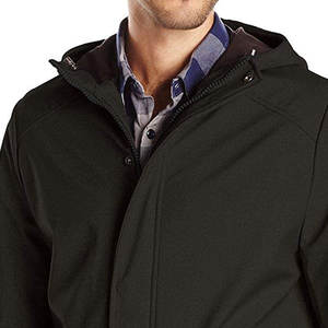 Material totalmente transpirable y de secado rápido hecho chaqueta Softshell para hombre/chaquetas Softshell ligeras para hombre - Product Image 5