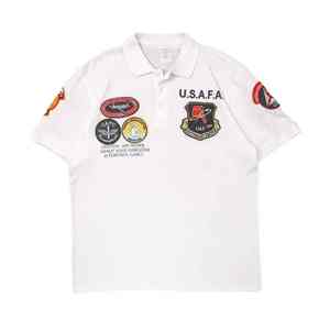 เสื้อยืดโปโลผู้ชายมีสไตล์ออกแบบได้ตามต้องการสำหรับธุรกิจลำลองและสไตล์สตรีท - Product Image 3