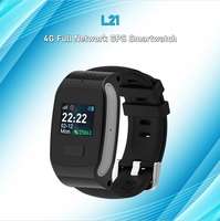 Gelang Pemantau Kesehatan Lansia L21 Jaringan 4G Roaming SIM Firmware Khusus Tersedia