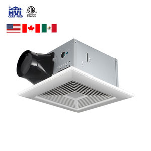 Ventiladores de Banheiro com <span class=keywords><strong>Motor</strong></span> AC/DC Certificados pela UL. Ventilador de Exaustão Multiuso para Banheiro 50 80 100 CFM, Ventilador Desumidificador de Banheiro de 8 Polegadas - Product Image 1