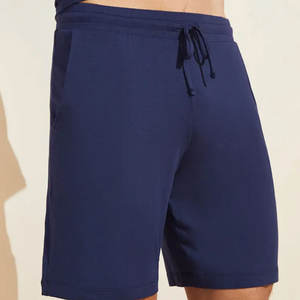 Conjunto de camiseta y pantalones cortos de algodón de estilo sencillo único para hombre, conjunto informal de camiseta y pantalones cortos con cordón para hombre - Product Image 6