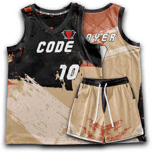 Pantalones cortos de Jersey reversibles más vendidos para hombre, malla de poliéster transpirable de secado rápido, conjunto de uniforme de baloncesto OEM personalizable - Product Image 1