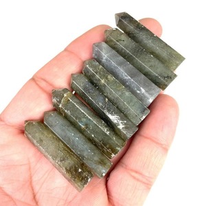 Portalápices de Ágata Labradorita Pulida Hecha a Mano de Primera Calidad al por Mayor, Propiedades Metafísicas, Coleccionables de Arte, Khambhat - Product Image 2