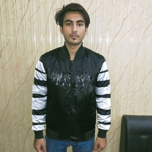 2025 hombres sublimación satén Varsity chaqueta de manga larga 100% poliéster Casual Unisex chaqueta Etiqueta Privada sublimación chaqueta de Bombardero - Product Image 5